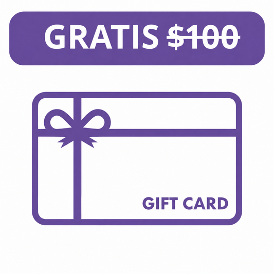 $100 Tarjeta de Regalo